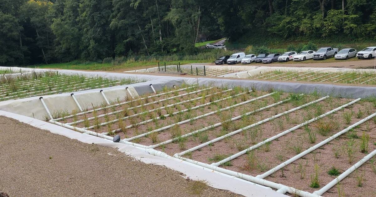 Vilsberg: ecologische afvalwaterzuiveringsinstallatie vervangt individuele septictanks