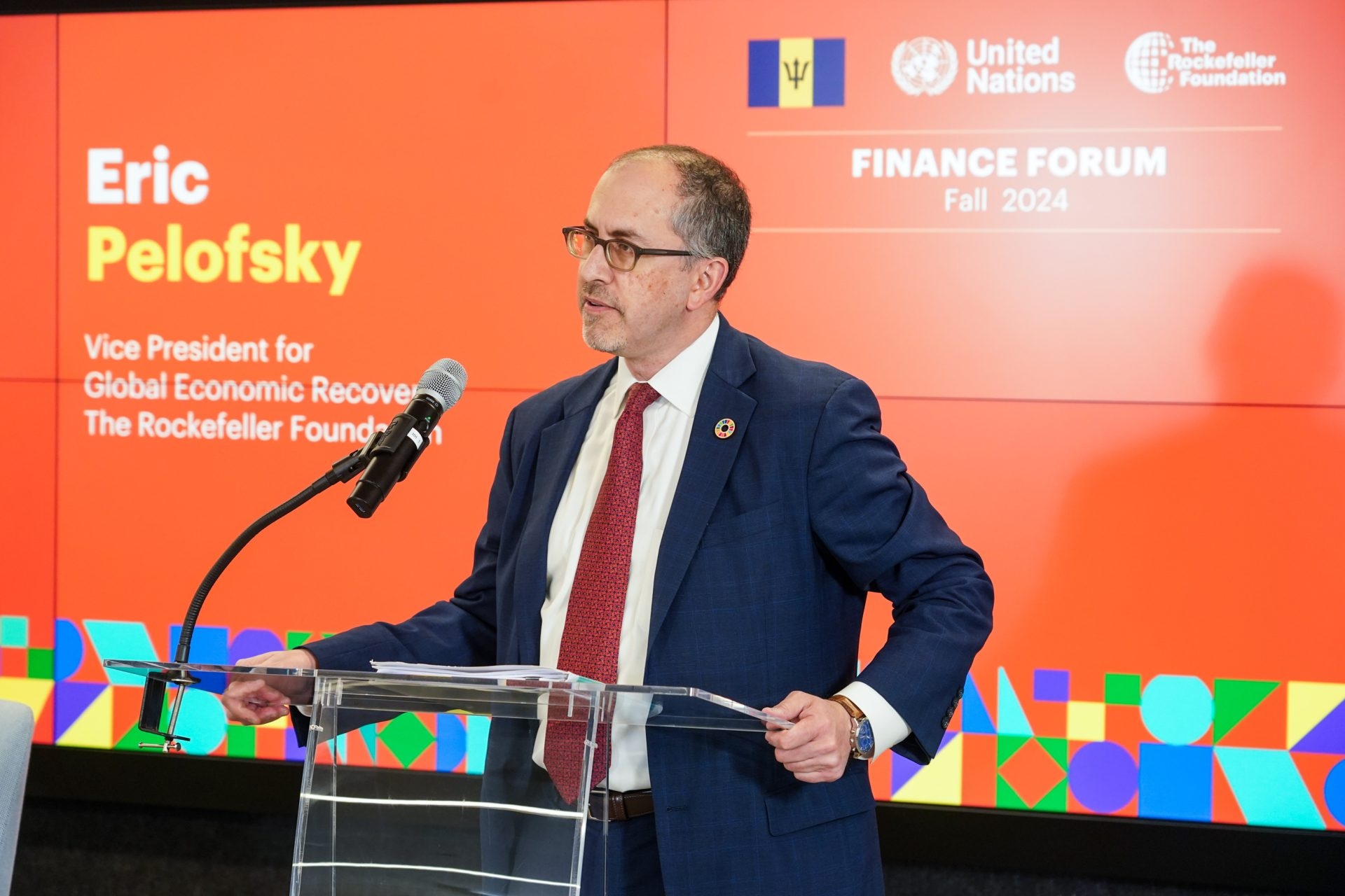 Risultati esigenti: la cooperazione internazionale deve avere un impatto per mantenere il sostegno. Eric Pelofsky, Vicepresidente della Fondazione Rockefeller