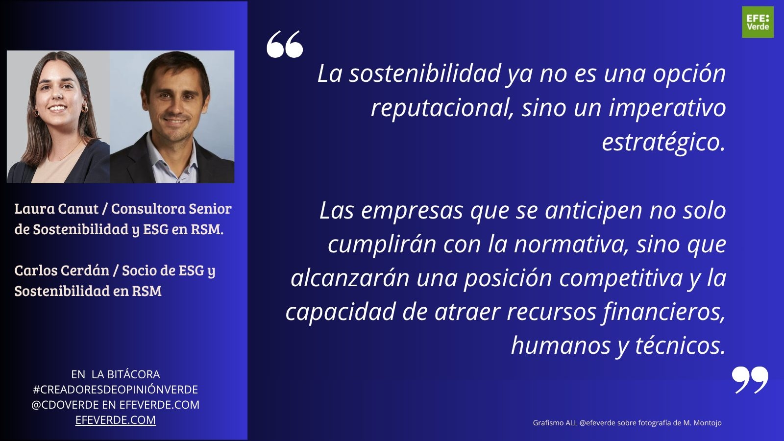 Spanish companies facing the CSRD: ready for the sustainability test? By Laura Canut Tomàs and Carlos Cerdán-Infantes (RSM)