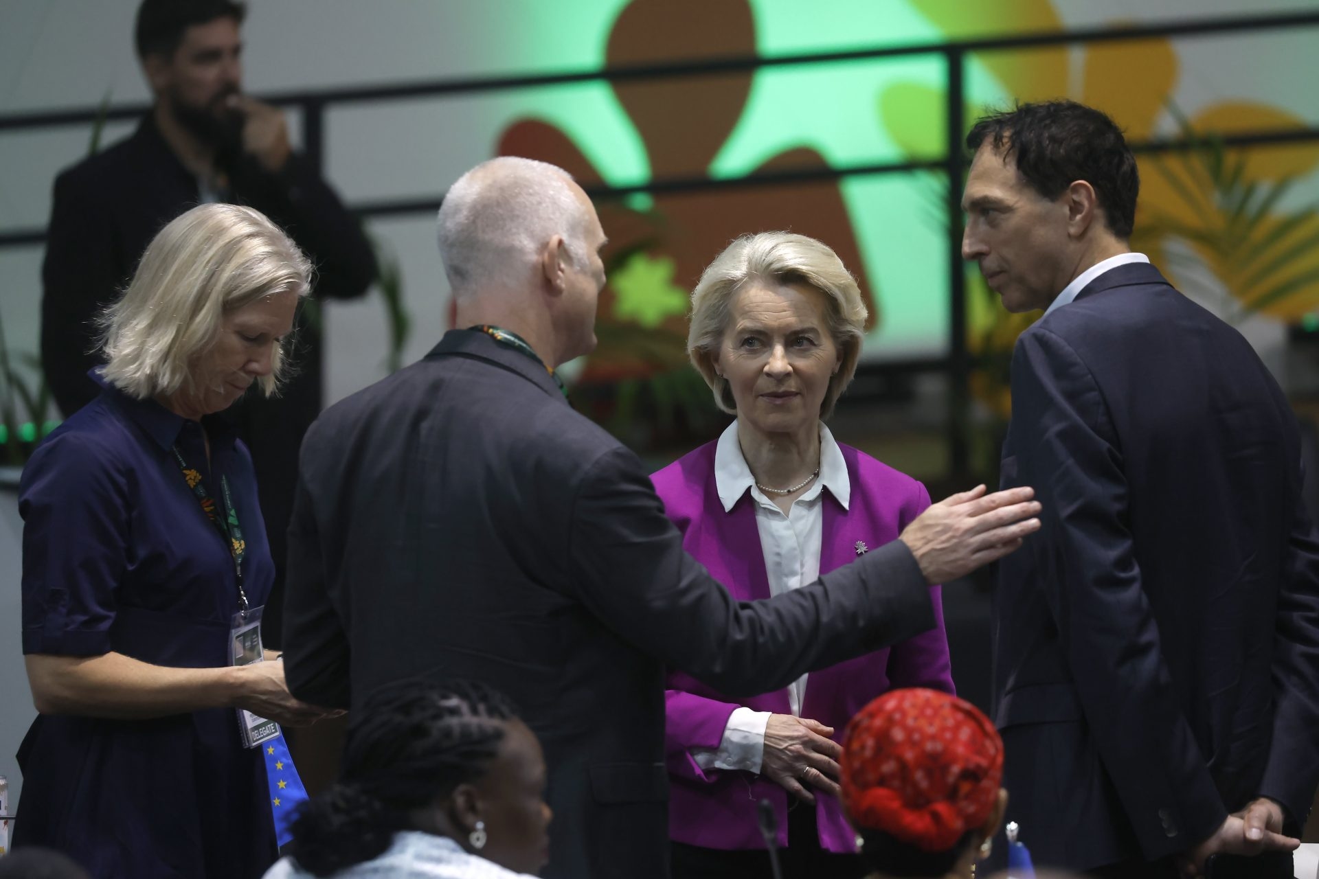 Von der Leyen asserts that the EU is "staying the course" set by the Paris Agreement