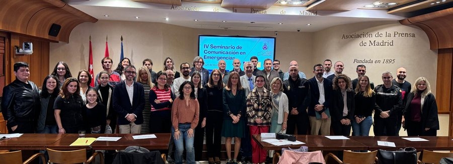 Barcones warns of the increase in emergencies linked to climate change at the closing of the IV Emergency Communication Seminar