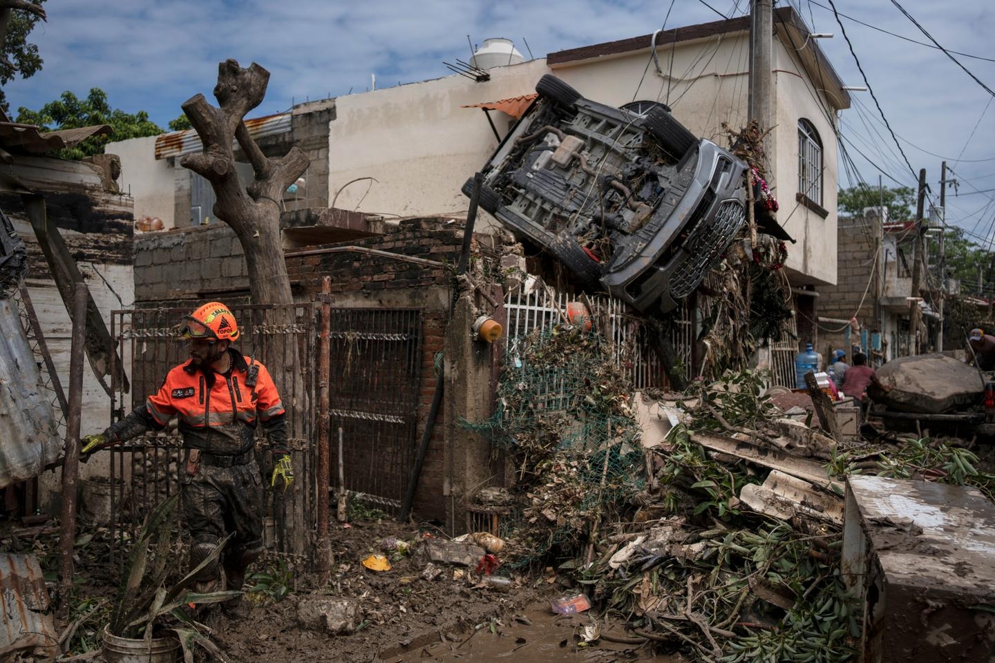 México: Imagens de inundações mortais no país