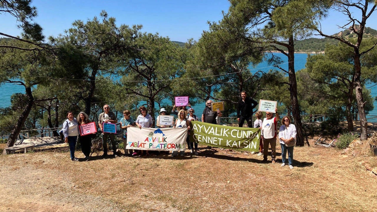 Ayvalık-Naturverein: „Wir werden den Naturpark der Ayvalık-Inseln nicht dem Beton preisgeben.“