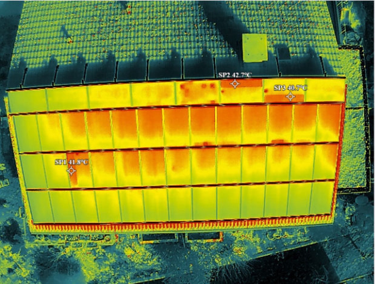 Uygulamada PV drone termografisi